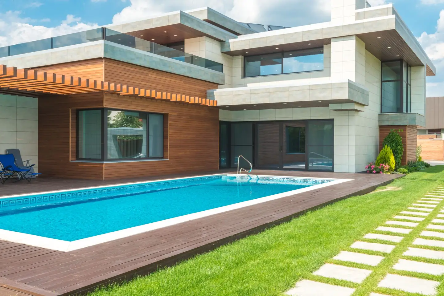 Swimming pool built in North Haven, NSW